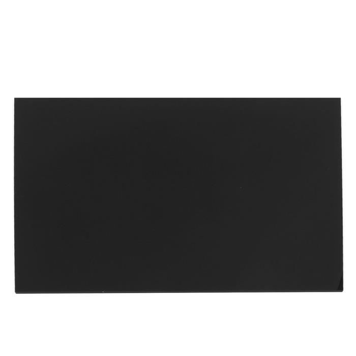 8mm épais plastique noir acrylique Plexiglas Fiche A5 Taille 148mm x 210mm 