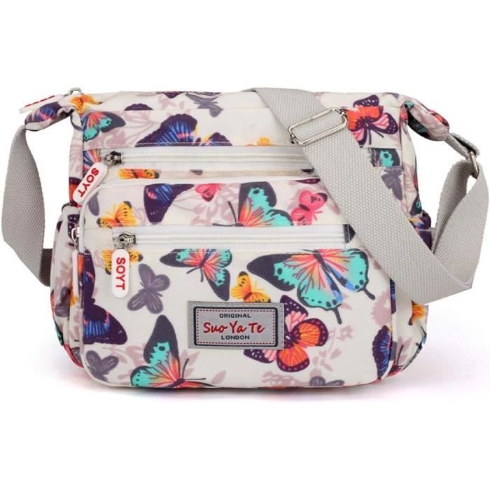 Sac Bandoulière En Paille Beige Camel Pour Femme - Léger, Zippé, Style Bohème Plage Ou Ville