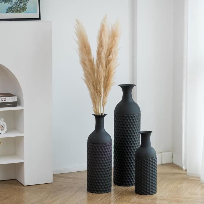 Grand Vase A Poser Au Sol 90 Cm Haut - Vase De Sol Pour Fleur Ou Pampa, Argentin, Résine[B2290 Grand Vase A Poser Au Sol 90 Cm Haut - Vase De Sol Pour Fleur Ou Pampa, Argentin, Résine[B2290