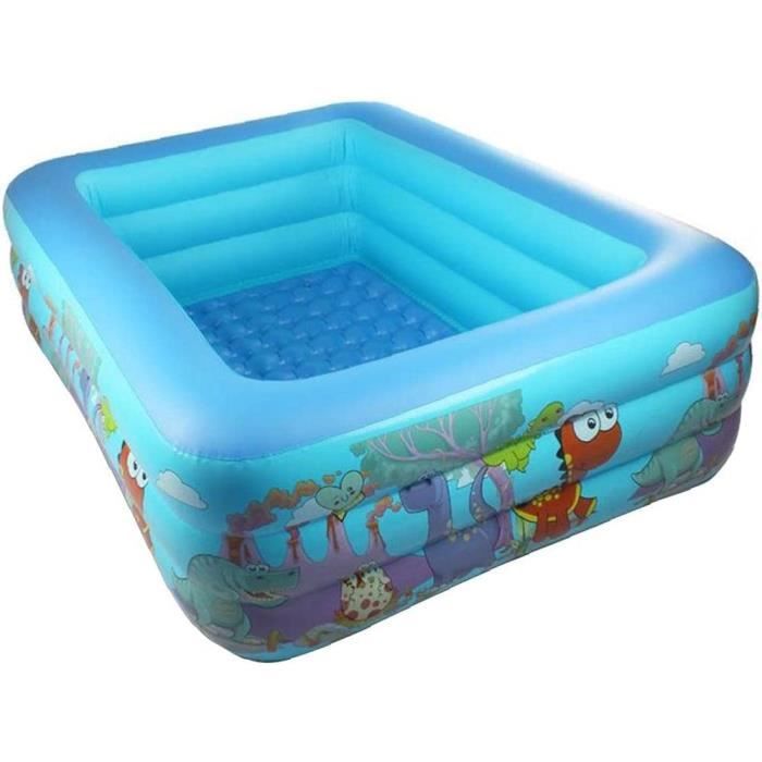 Piscine gonflable épaissie 2 couches d'eau de jeu d'eau de rabattub en