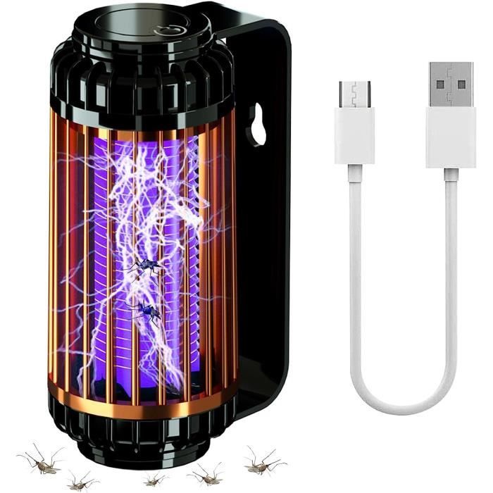 LAMPE ANTI-MOUSTIQUE ÉLECTRIQUE piège à lumière LED mouche Bug insecte