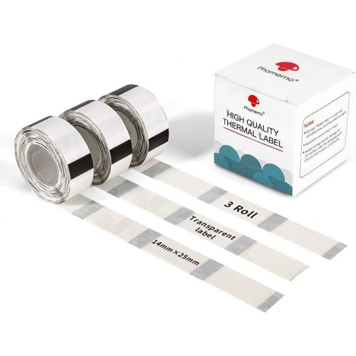 Lot De 3 Rouleaux D'étiquettes De Prix « 25 € » – 1 500