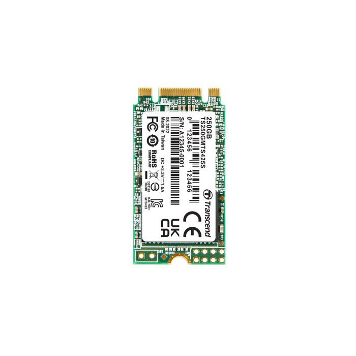 SSD TRANSCEND 425S M.2 250 Go Série ATA III 3D NAND