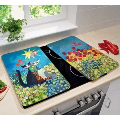 Protege Plaque De Cuisson Personnalisé 2 Couvre Plaques Universel Rosina Wachtmeister Achat Vente