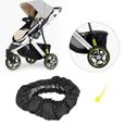 protecteur de fauteuil roulant Couverture de roue de poussette de bébé Housse de protection de fauteuil roulant-1