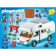 Playmobil - Family Fun - Famille et camping-car - 135 pièces - Jaune-1