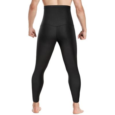 Pantalon De Sudation Homme Legging Anti-Cellulite Taille Haute - Short Amincissant Fitness Yoga Jogging