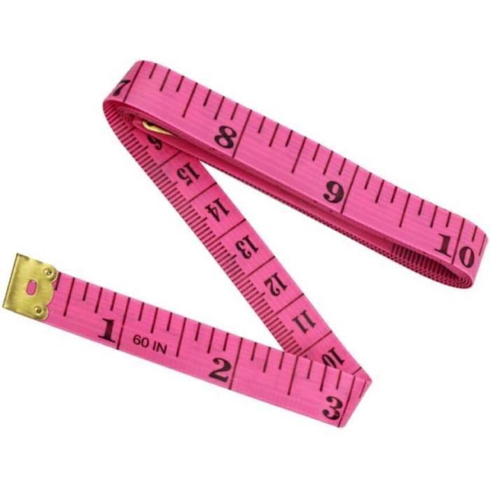 Règle de mesure du corps de couture, ruban à mesurer de tailleur, mini  règle plate souple