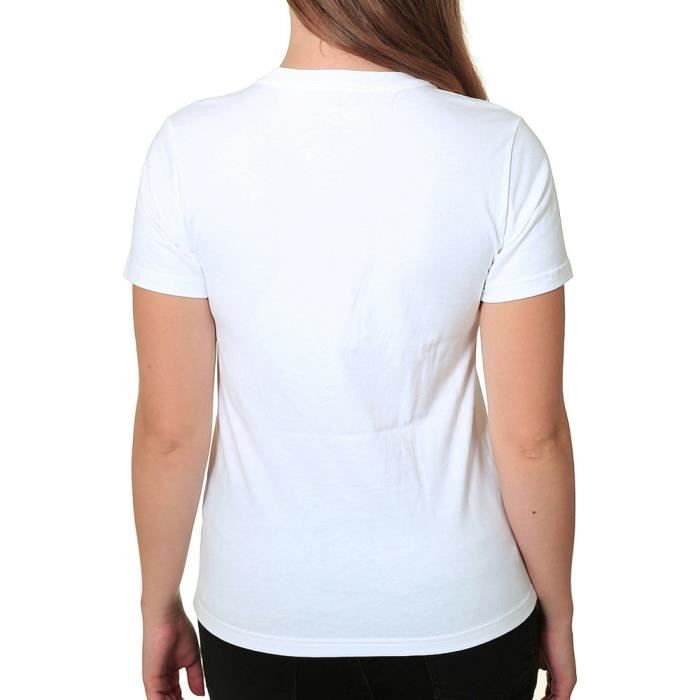 T shirt deals converse femme blanche