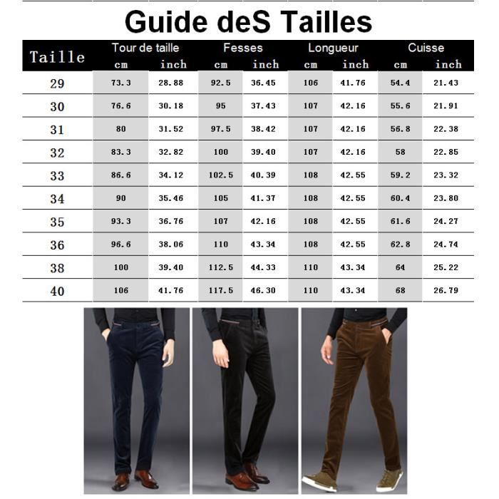 Pantalon homme taille 32 shop
