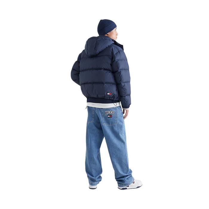 Doudoune Homme Tommy Jeans Alaska Ref 58086 C87 Bleu Bleu