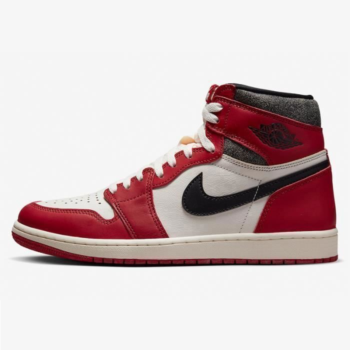 Basket rouge et noir 2025 femme
