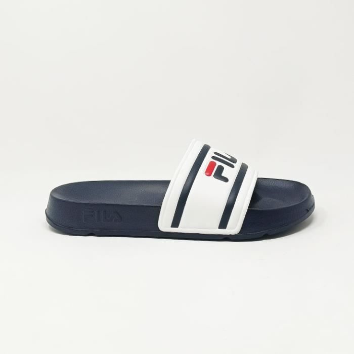 Mules FILA MORRO BAY Marine Blanc Homme Adulte Blanc Cdiscount Chaussures