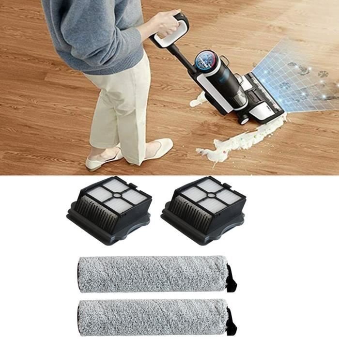 Filtre brosse à rouleaux facile à nettoyer et à entretenir pour Tineco  Floor