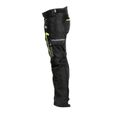 Pantalon moto GMS Everest - noir/anthracite/jaune - M-2