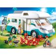 Playmobil - Family Fun - Famille et camping-car - 135 pièces - Jaune-2