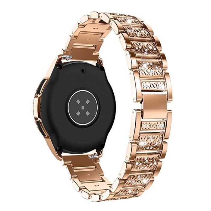 For Vivoactive 3 Or rose Bracelet en diamant pour femme pour