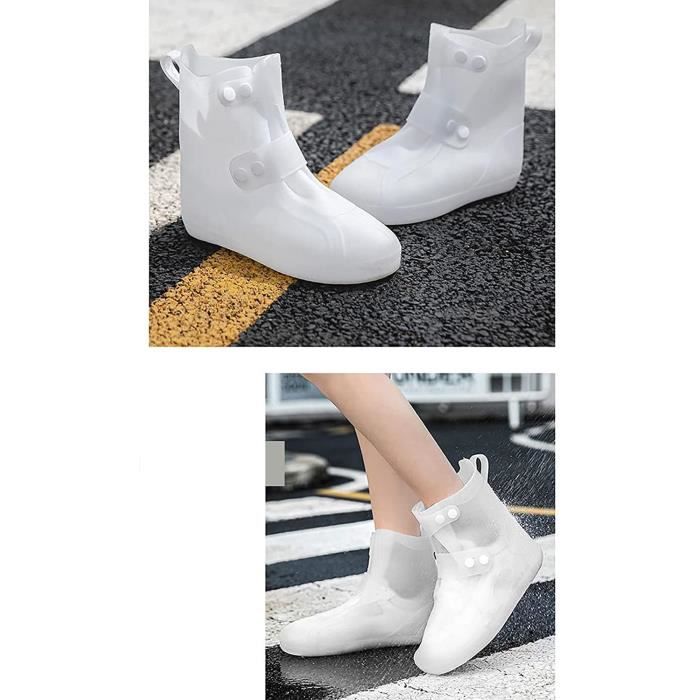 Couvre-chaussures en Silicone réutilisables couvre-chaussures
