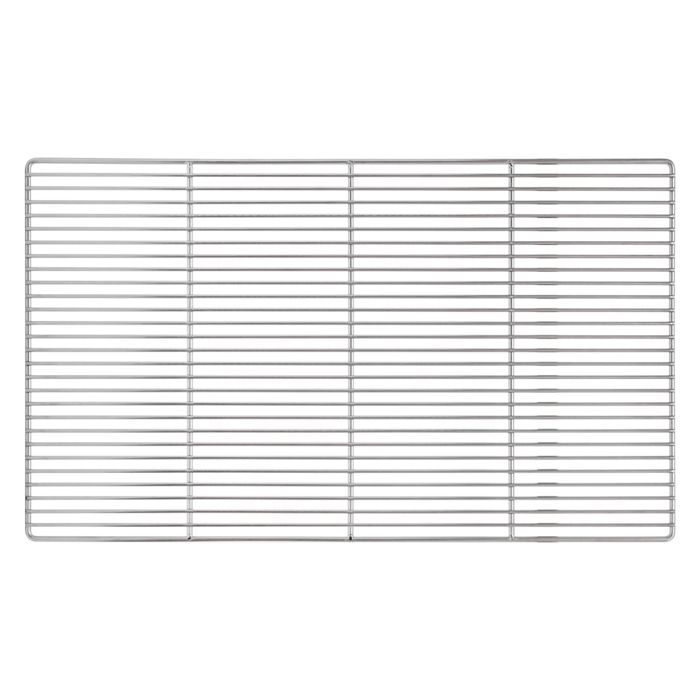 Grille Barbecue Acier Inoxydable 67x40cm | Poignées Amovibles | Pour BBQ Et Cheminées | Facile à Nettoyer