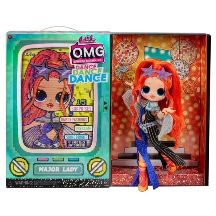 Poupée L.O.L. Surprise OMG Dance Doll MGA : la poupée coloris assortis à  Prix Carrefour