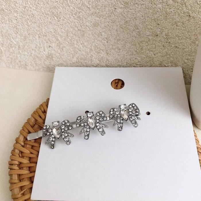 100 Cartes Épingles à Cheveux XNHIU - Support Organisation Pour Barrettes Et Accessoires