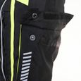 Pantalon moto GMS Everest - noir/anthracite/jaune - M-3