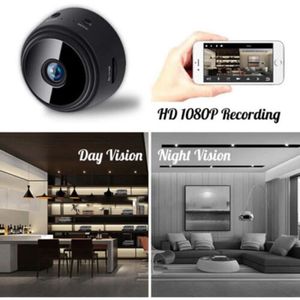 Mini Caméra Espion WiFi 1080P – Caméra Surveillance Sans Fil Extérieure/Intérieure Avec Détection Mouvement, Vision Nocturne & Alertes Sur Smartphone