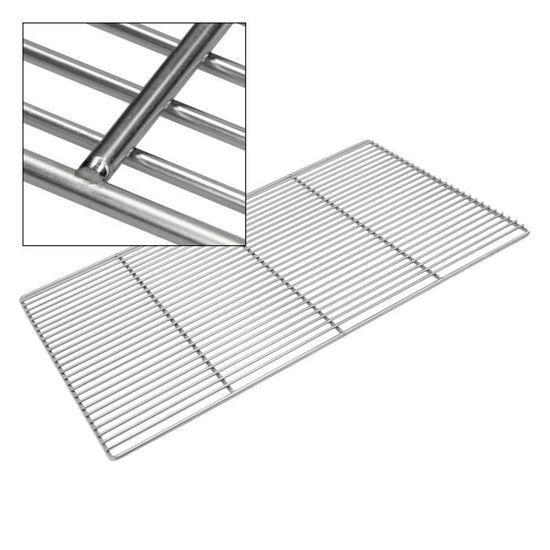 2 x grilles /évier en acier inoxydable 7 cm