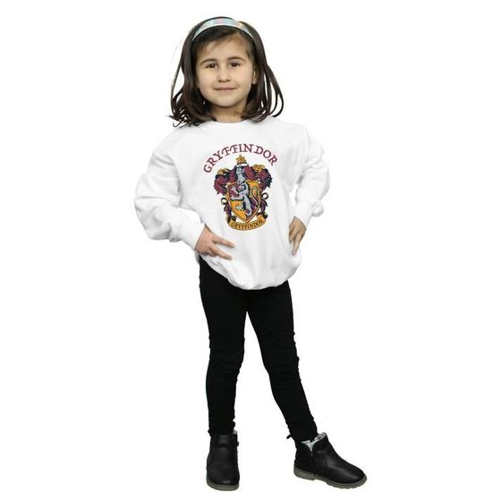 Sweat à Capuche Femme Harry Potter - Emblème Gryffondor Poudlard Officiel Et Confortable