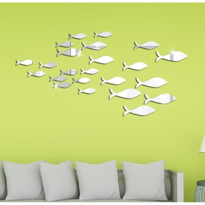 Décoration Murale étoile Acrylique 82 Pièces Stickers Miroir Étoiles 3D Argent - Décoration Murale Autocollante Pour Chambre Décoration Murale étoile Acrylique 82 Pièces Stickers Miroir Étoiles 3D Argent - Décoration Murale Autocollante Pour Chambre