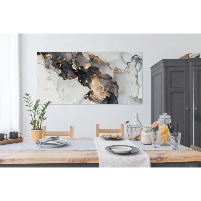 MuchoWow - Tableau sur toile Table rustique dans la cuisine