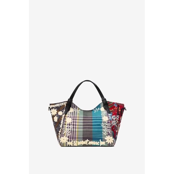 Sac desigual tartan best sale