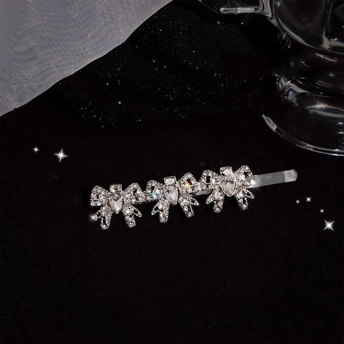 Barrette Cristal Barrette Strass Barrette Mariage Barrette Cristal Brillant Barrette Décorative