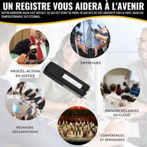 Mini Enregistreur D'Enregistrement Stylo Mp3 Lecteur De Musique Activé