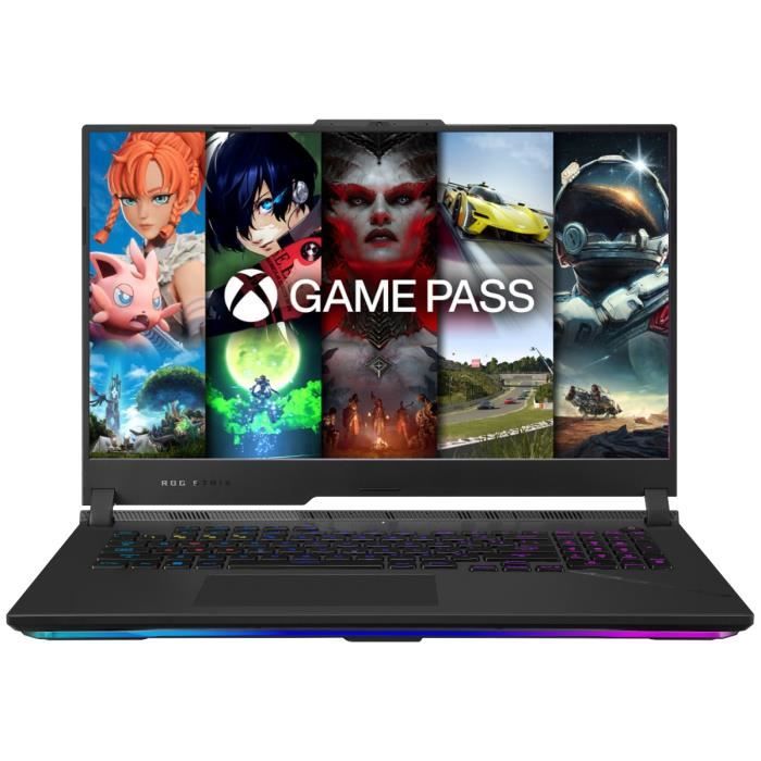 PC Portable Gamer ASUS ROG Strix SCAR 17  Win 11 – 173 WQHD 240Hz – RTX 4090 16Go – AMD Ryzen 9 7945HX 3D – RAM 64Go – 2To SSD