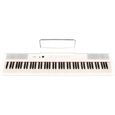 DELSON Piano portable 88 Touches Dynamique blanc-0