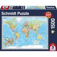 Puzzle Planisphère, 1500 pcs-0