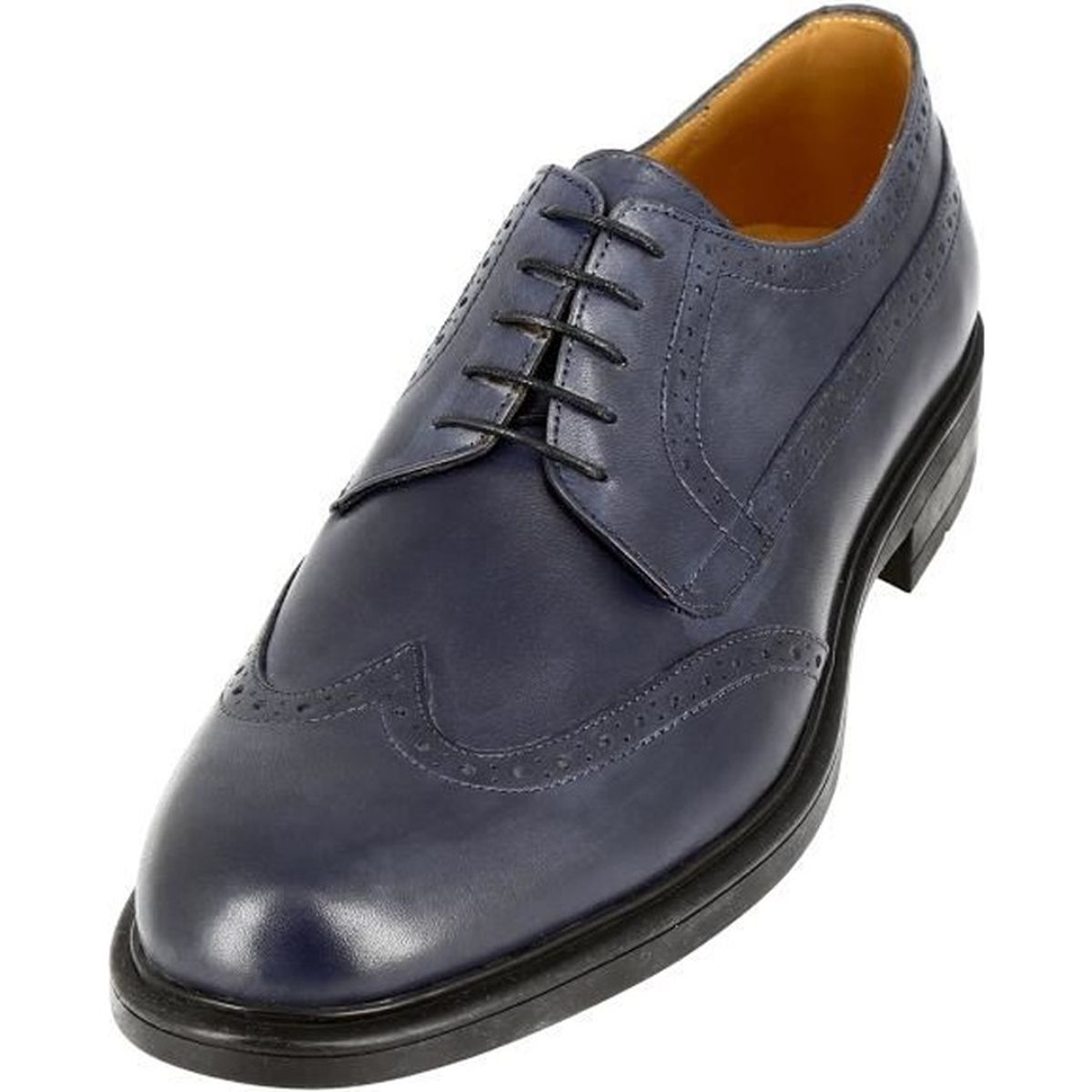 Chaussures Church's Shannon Derby En Cuir Bleu Marine - Taille 42.5 EU (9.5 US) - Neuf Avec Boîte