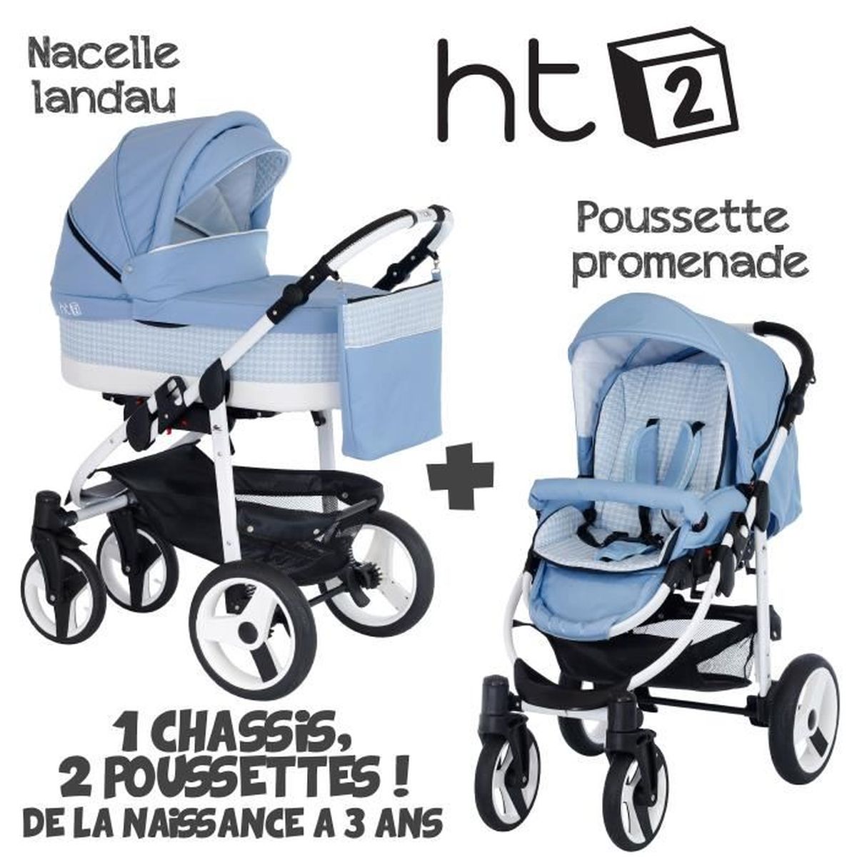 poussette trio ht2