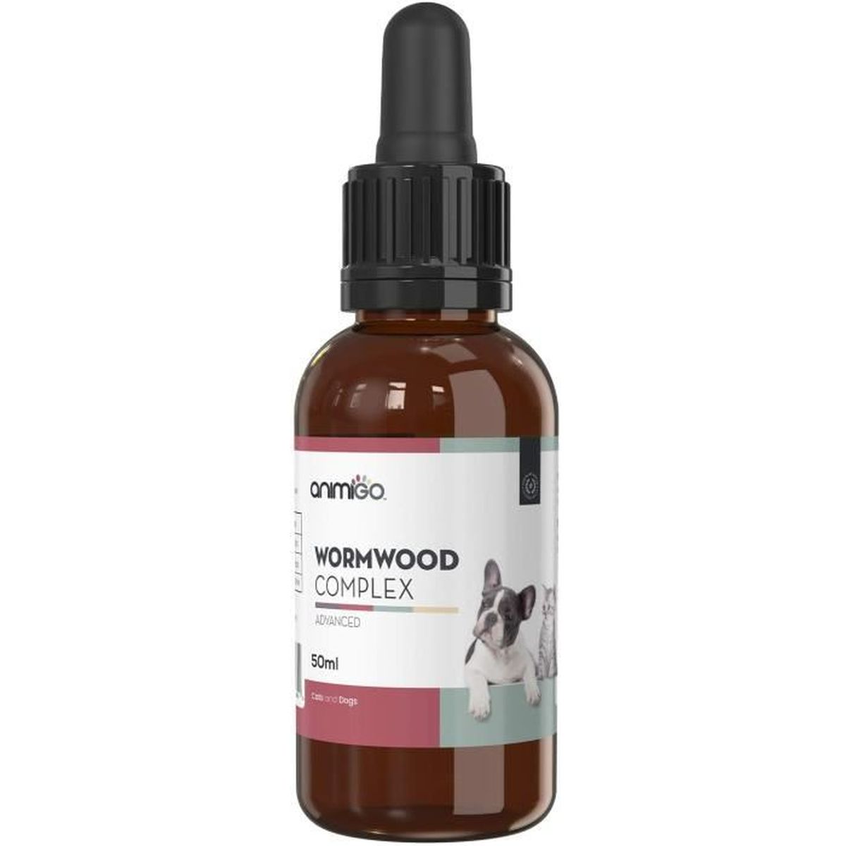 Animigo Vermifuge Naturel Produit Antiparasitaire Traitement Liquide Prevention Des Vers Pour Chien Chat Cdiscount