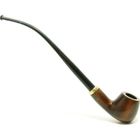 MELISSA & DOUG Mr. Brog Churchwarden No 14 Pipe à tabac faite à la main en racine de poirier