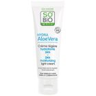SO 'BIO ETIC Crème Hydratante - SO'BIO Étic - Légère 24H - Aloe Vera Bio - 50 ml - Peaux Déshydratées