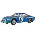 Voiture Miniature de Collection - SOLIDO - ALPINE A110 1600S - Rallye Monte Carlo 1972 - Bleu - 1/18