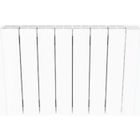 Radiateur à fluide caloporteur WiFi BLOOM (2000W) - HEATZY - Horizontal - Blanc - Electrique