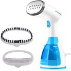 JASENX Défroisseur Vapeur, Mini Garment Steamer Portable 1500W Appareil Vapeur Vertical Steamer avec Réservoir d’Eau 280ml et Brosse pour l