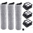 ENF1TROUV Lot de 3 filtres et 3 brosses rouleaux pour Tineco Floor One S3 iFloor 3 - OEM