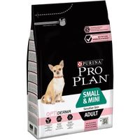 PRO PLAN Sensitive Skin Optiderma - Croquettes au saumon - Pour chien adulte de petite taille - 3 kg