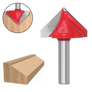 Kit Fraises à Bois 45° Verrouiller Mitre + Langue + Rainurer 8mm - Fraise Menuiserie Pour Défonceuse