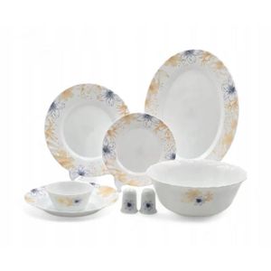 Chas Bete 3 Assiettes En Verre Ambre 19cm - Petites Assiettes Salade Durables Et Élégantes