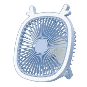 VENTILATEUR Bleu-Petit ventilateur bureau pour chambre à couch